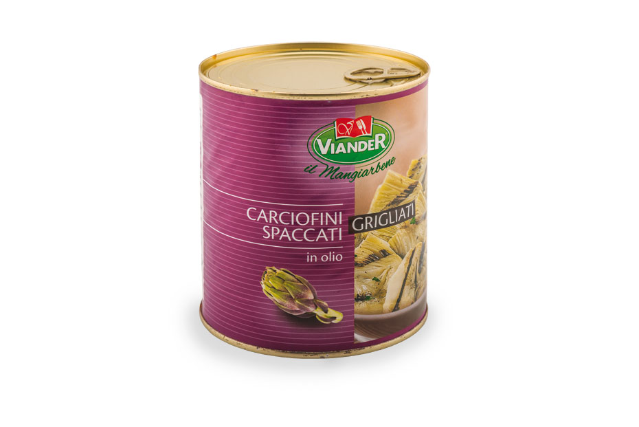 CARCIOFI SPACCATI GRIGLIATI