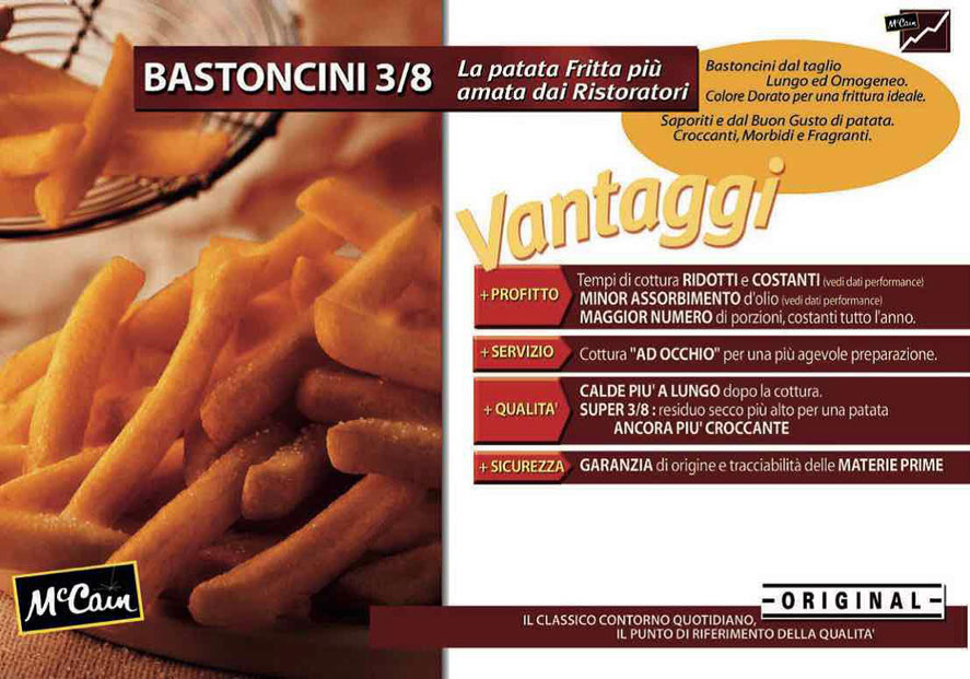 BASTONCINI 3/8 PATATE FREEZE CHILL