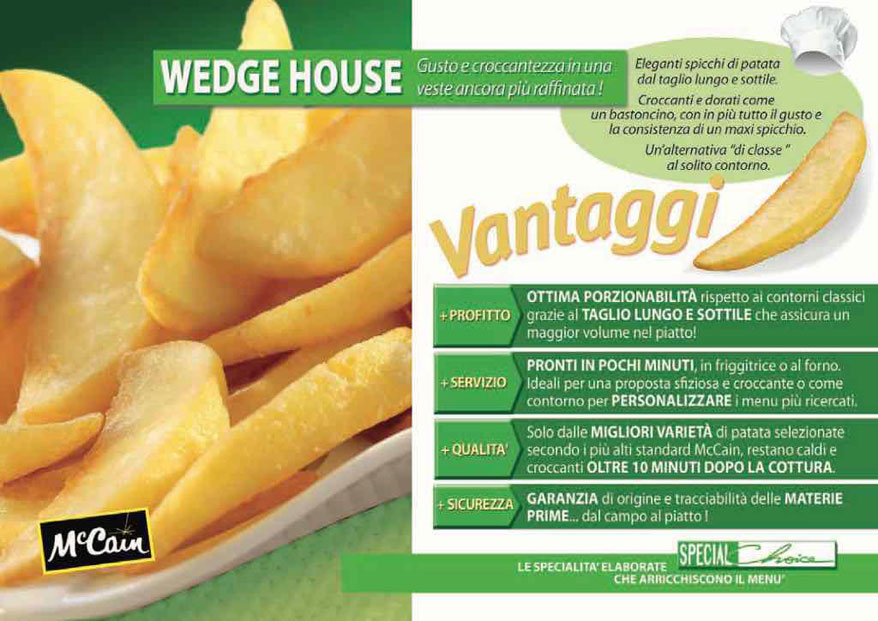 PATATE WEDGE HOUSE