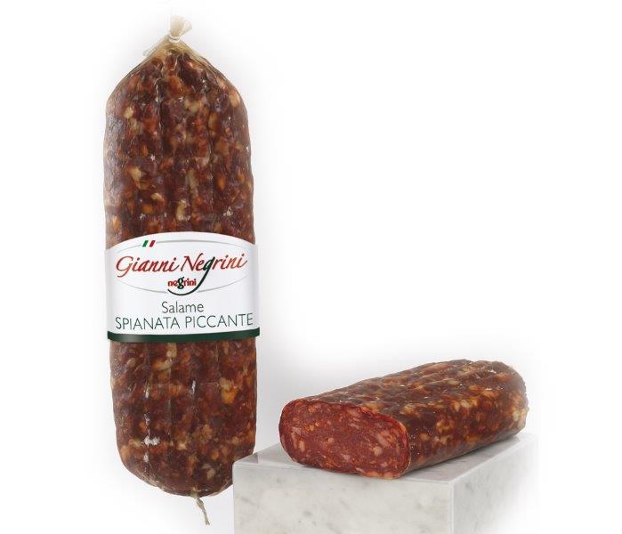 SALAME SPIANATA PICCANTE MEZZA