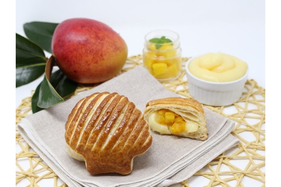 PERLA CON CREMA PASTICCERA E MANGO