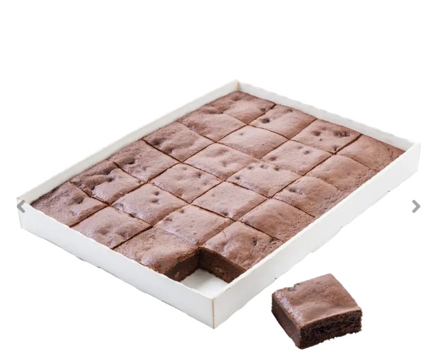 TORTA BROWNIE PRETAGLIATA