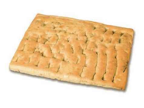 FOCACCIA RETTANGOLARE CON ROSMARINO